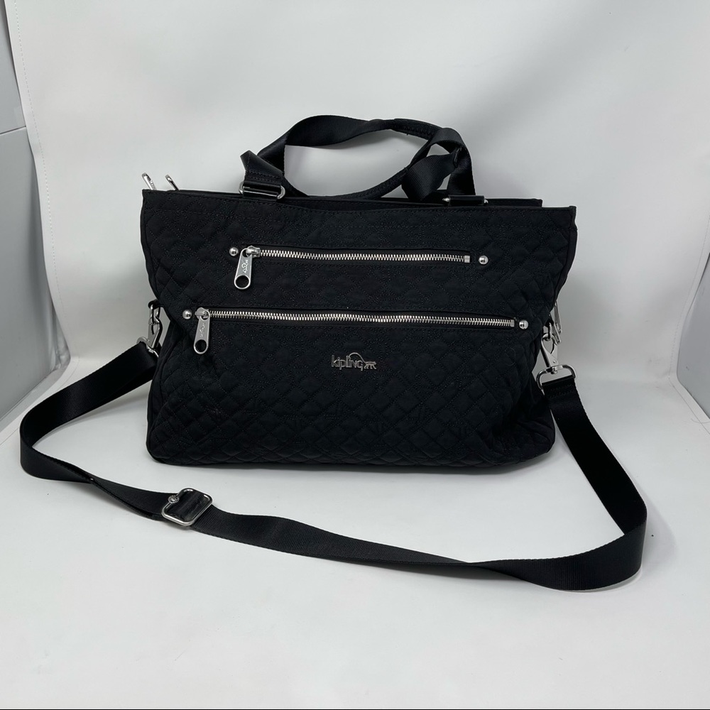 Kipling Julianna carry all tote bag in black Excellent condition